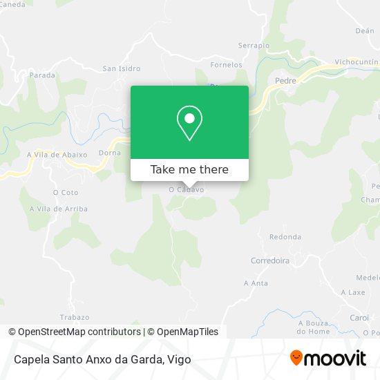 Capela Santo Anxo da Garda map