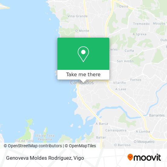 Genoveva Moldes Rodríguez map
