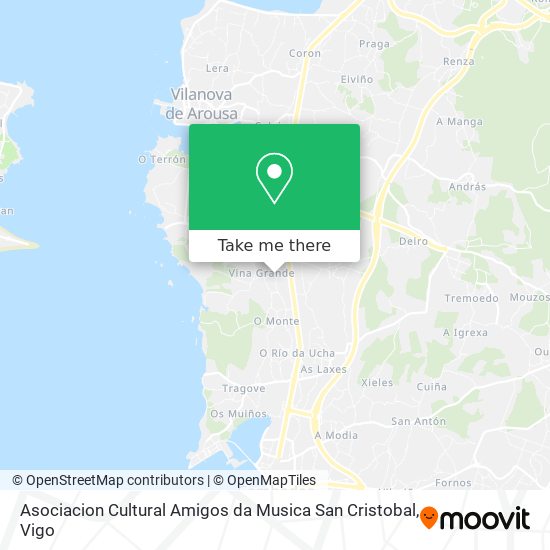 Asociacion Cultural Amigos da Musica San Cristobal map