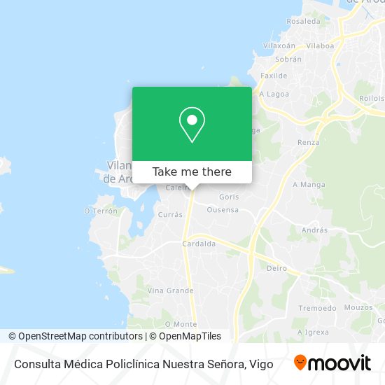 Consulta Médica Policlínica Nuestra Señora map