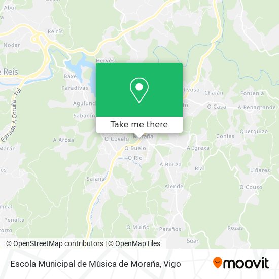 Escola Municipal de Música de Moraña map