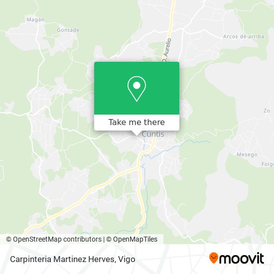 Carpinteria Martinez Herves map