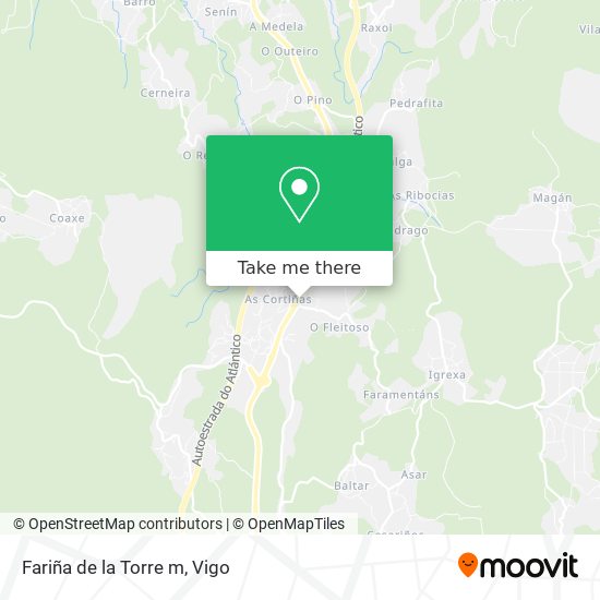Fariña de la Torre m map
