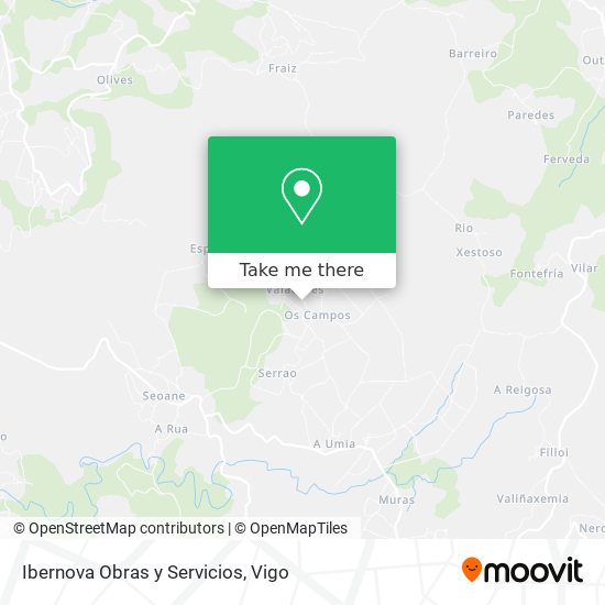 Ibernova Obras y Servicios map