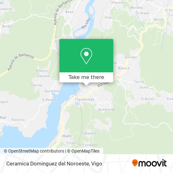 Ceramica Dominguez del Noroeste map