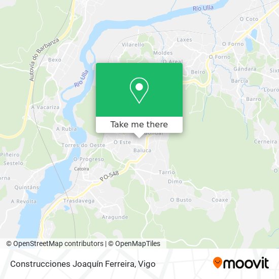 Construcciones Joaquín Ferreira map