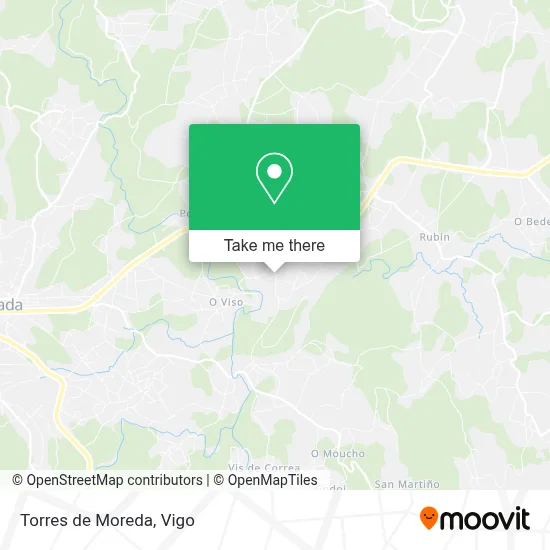Torres de Moreda map