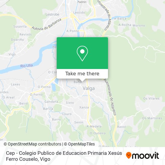 Cep - Colegio Publico de Educacion Primaria Xesús Ferro Couselo map