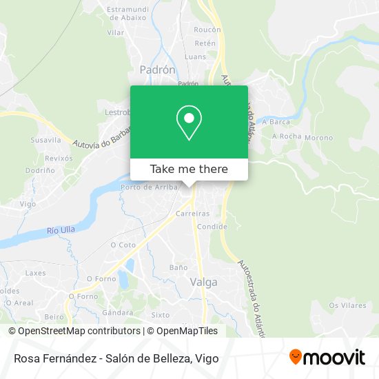 Rosa Fernández - Salón de Belleza map