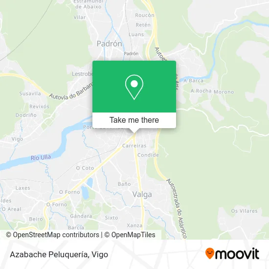 Azabache Peluquería map