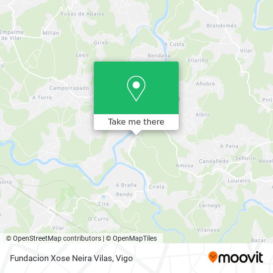 Fundacion Xose Neira Vilas map
