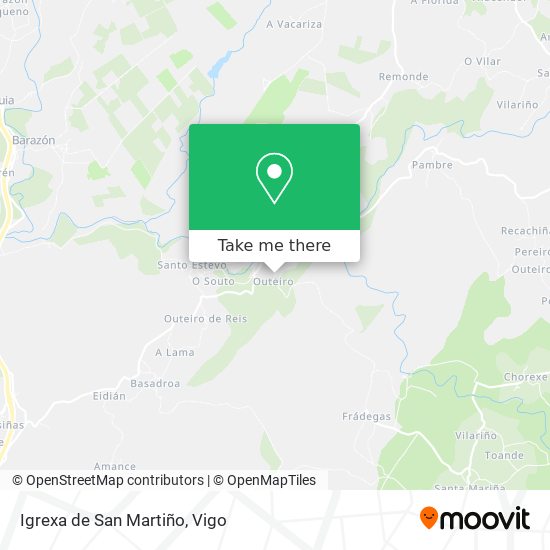 Igrexa de San Martiño map