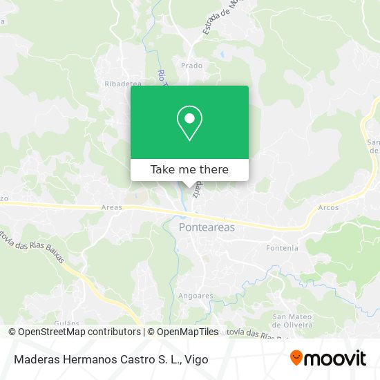 Maderas Hermanos Castro S. L. map