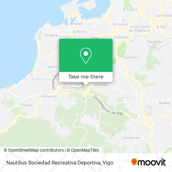 Nautilius Sociedad Recreativa Deportiva map