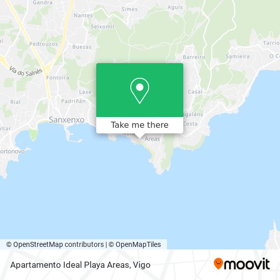 Apartamento Ideal Playa Areas map