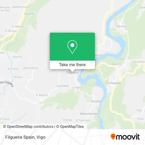Filgueira Spain map
