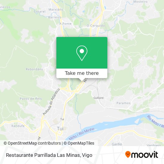 Restaurante Parrillada Las Minas map