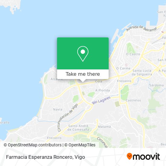 Farmacia Esperanza Roncero map