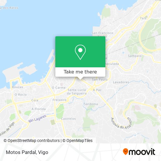 Motos Pardal map