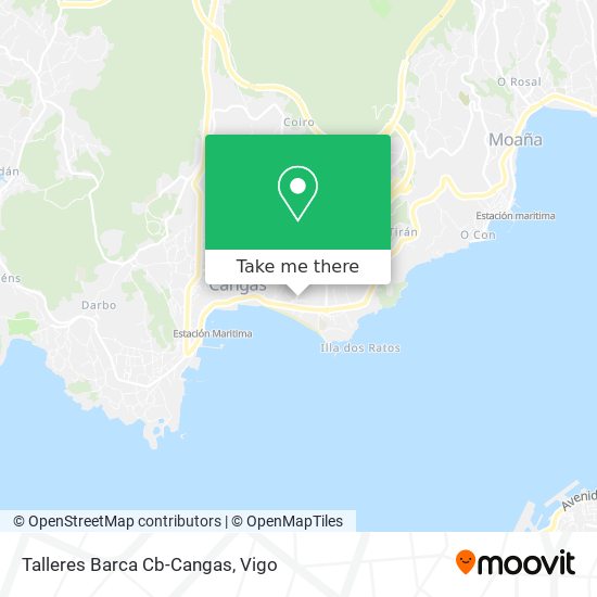 mapa Talleres Barca Cb-Cangas