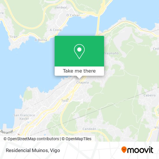 Residencial Muinos map