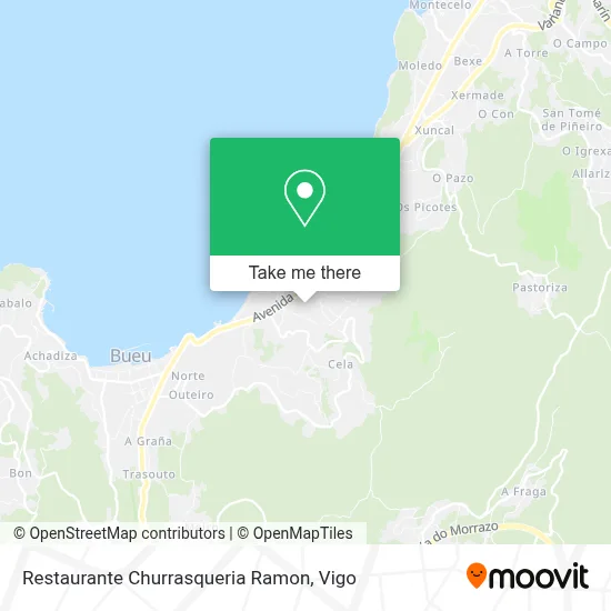 Restaurante Churrasqueria Ramon map