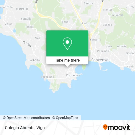 Colegio Abrente map