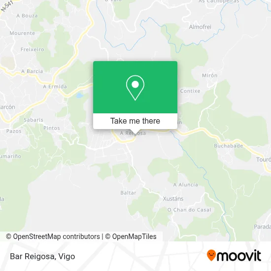 Bar Reigosa map