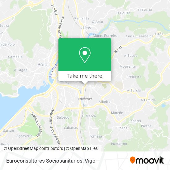 Euroconsultores Sociosanitarios map
