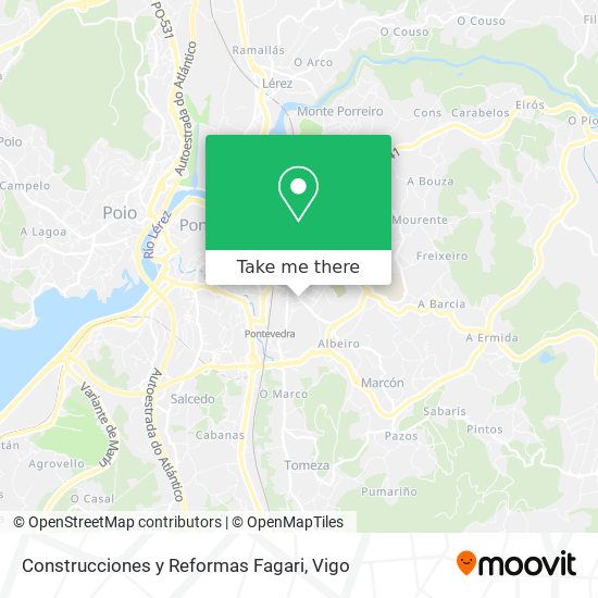Construcciones y Reformas Fagari map