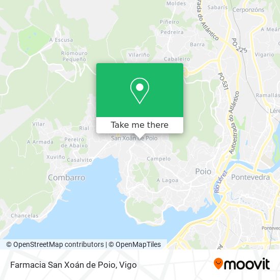 Farmacia San Xoán de Poio map