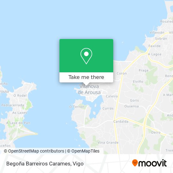 Begoña Barreiros Carames map
