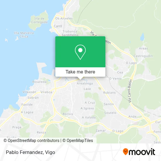 Pablo Fernandez map
