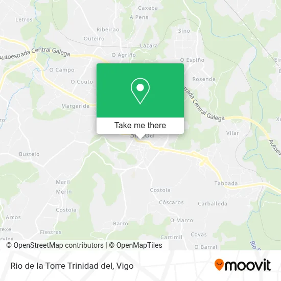 Rio de la Torre Trinidad del map