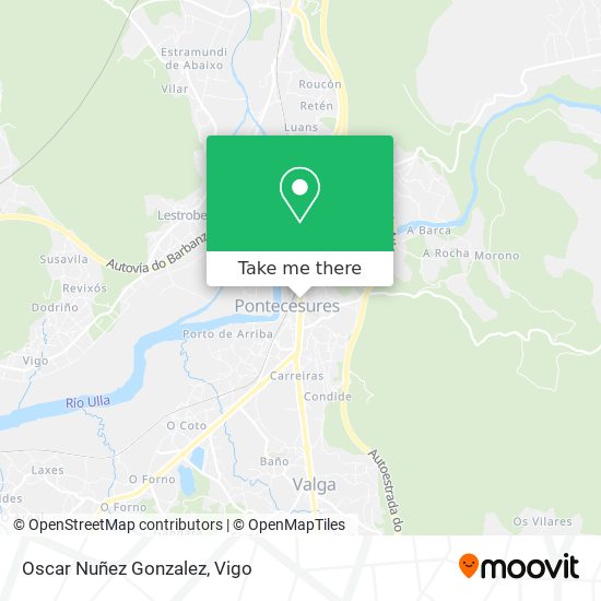Oscar Nuñez Gonzalez map