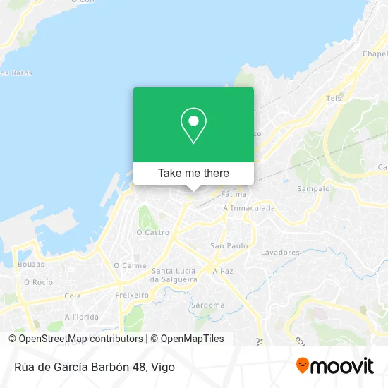Rúa de García Barbón 48 map