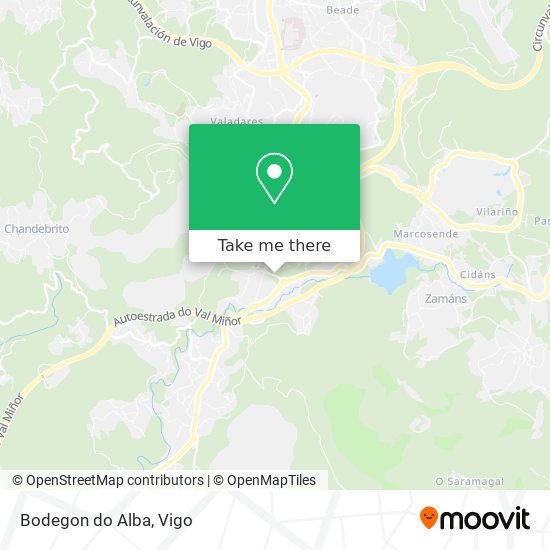 Bodegon do Alba map