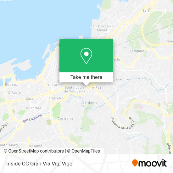 Inside CC Gran Via Vig map