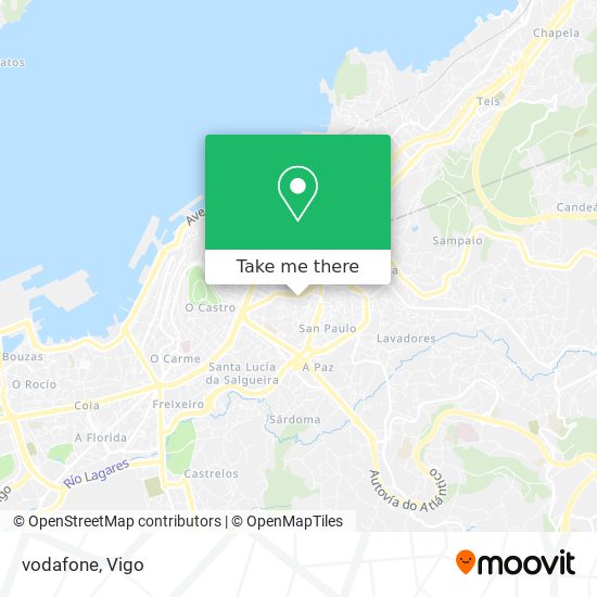 mapa vodafone