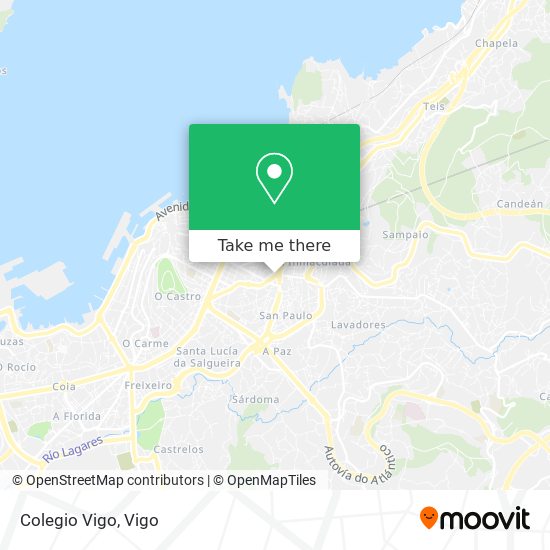 mapa Colegio Vigo