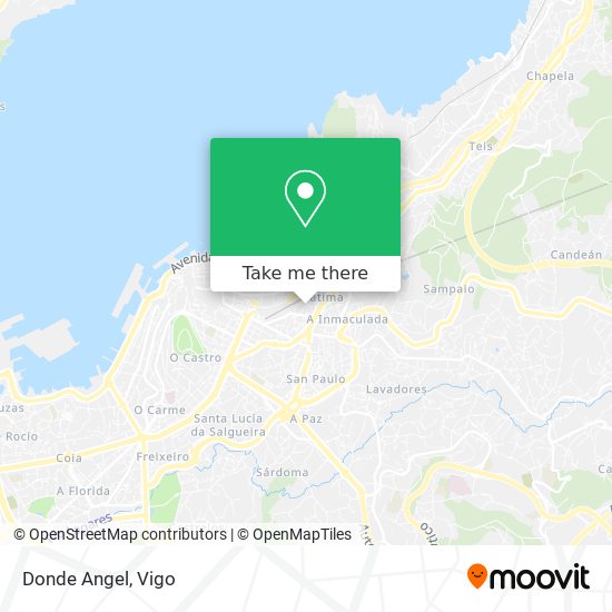 Donde Angel map