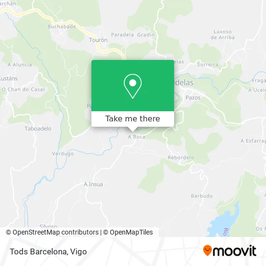 Tods Barcelona map