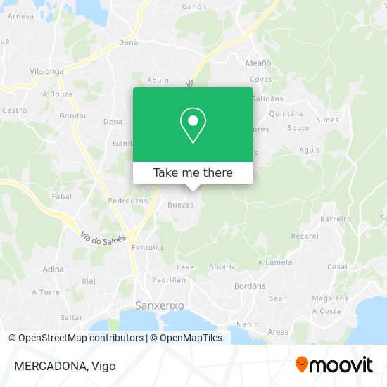 mapa MERCADONA