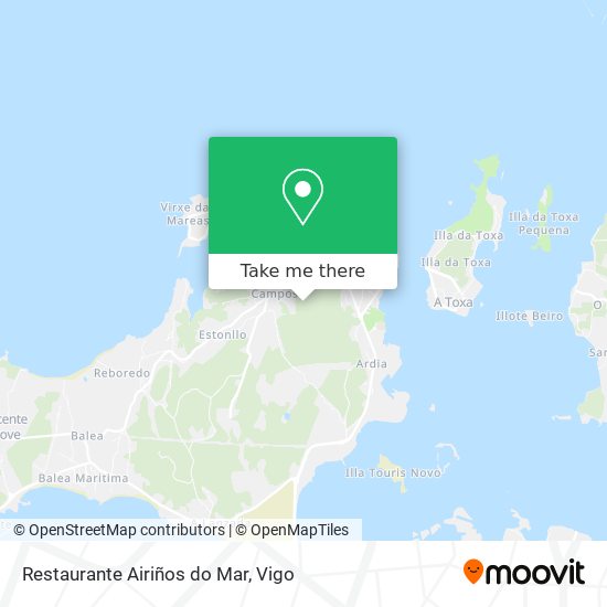 Restaurante Airiños do Mar map
