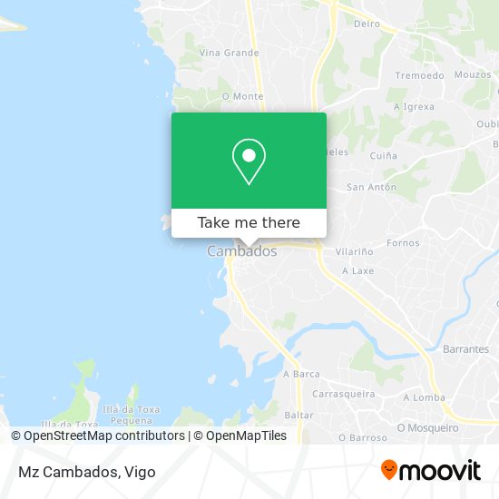 Mz Cambados map