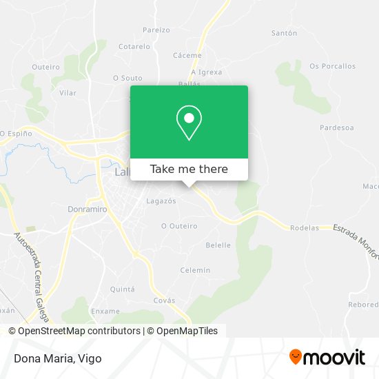 Dona Maria map