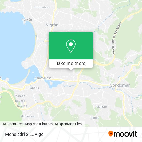 Moneladri S.L. map