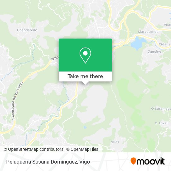 mapa Peluquería Susana Domínguez