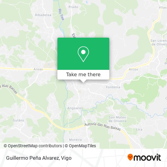 Guillermo Peña Alvarez map