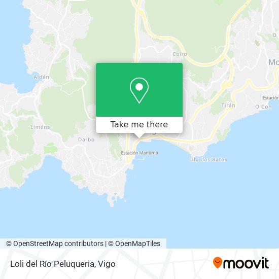 Loli del Río Peluqueria map